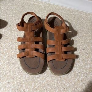 Orthofeet Amalfi Leather Sandals (8.5 2E)